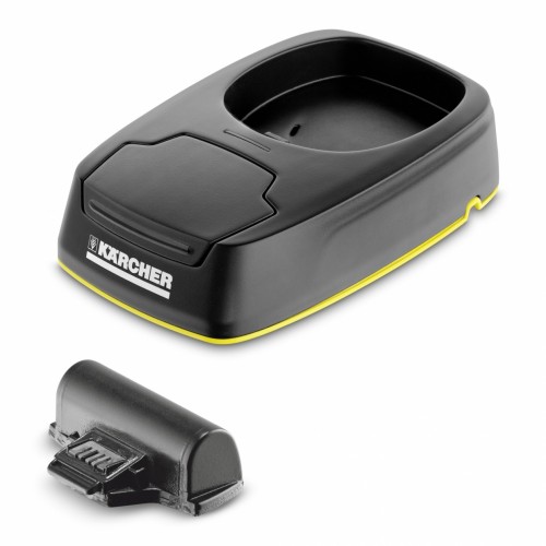 Charging station and replaceable accumul