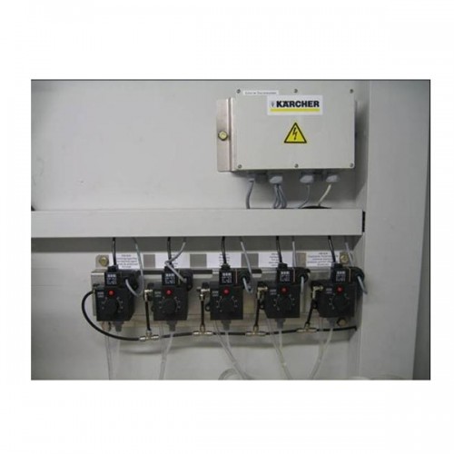 Add-on kit metering station external
