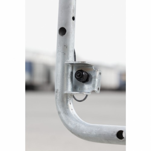 Light barrier positioning traffic light
