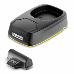 Charging station and replaceable accumul