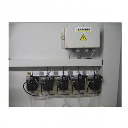 Add-on kit metering station external