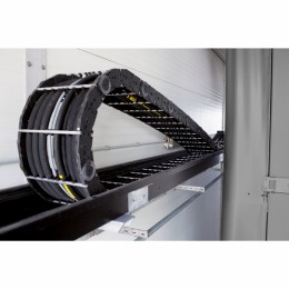 Cable carrier chain wall mounting 19m KC