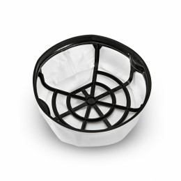 Filtering basket packaged