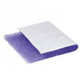 Mat filter with microbes 1-ply